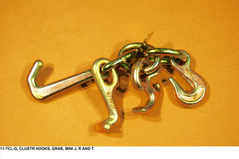Cluster Hooks (Grab, Mini J, R And T)