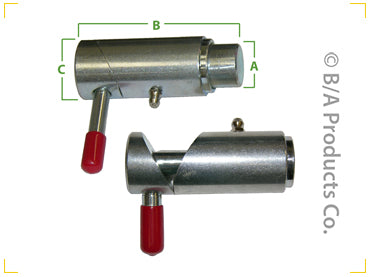 BA PRODUCTS CAM LOCK 1/2" x 2.57" X .98" PN: 16-CL12