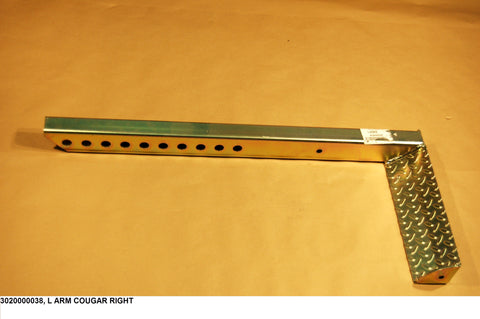 Arm Weld RH "L ARM" (Plated) 2 X 3" PN: 3020000038