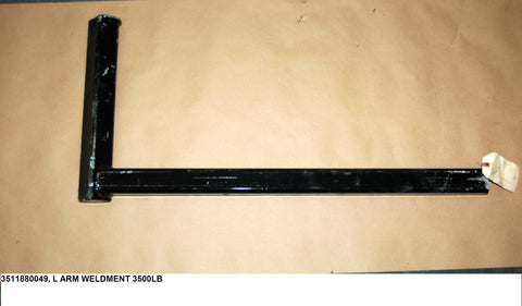 L Arm Weldment 3,500 lb