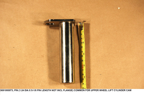 Pin (1.24 Dia X 5-1/8 Pin Length Not Incl Flange)