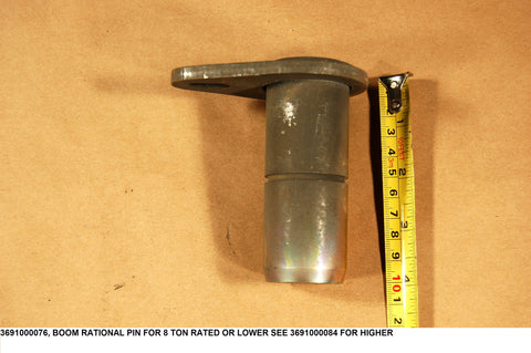 Boom Rotational Pin For 8 Ton Rated Or Lower