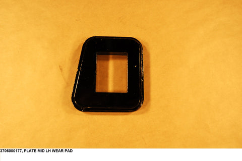 Plate Weld mid lh Wear pad Kee