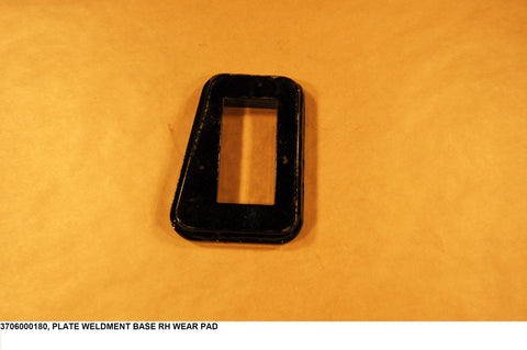 Plate Weld Base rh Wear pad Ke