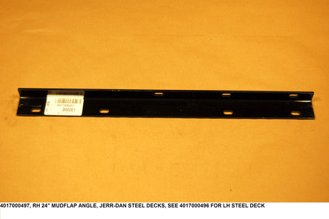 Rh 24" Mudflap Angle, Steel Decks