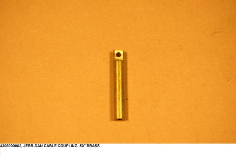 Cable Coupling .50" Brass
