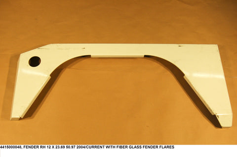 Fender Rh .13 X 23.69 50.97 2004/Current With Fiber Glass Fender Flares