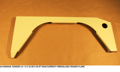Fender Lh .13 X 23.69 X 50.97 2004/ Current Fiber Glass Fender Flares