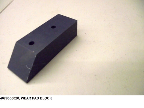 Pad 1.00 x 1.38 x 4.00 Wear Pad PN:4679000020