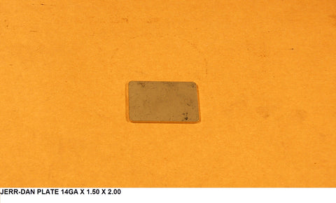 Plate 14ga X1.50 X2.00