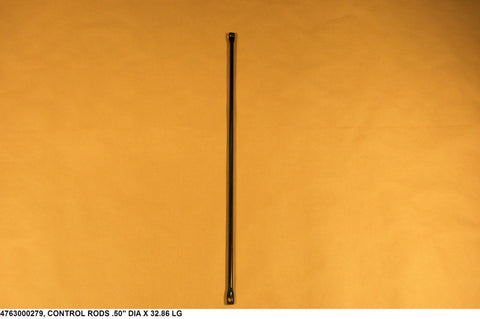 Control rod .50"dia x 32.86" L PN:4763000279