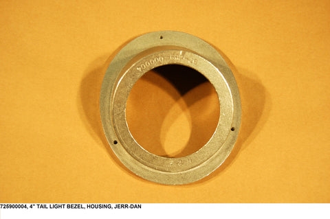 4" Tail Light Bezel, Housing