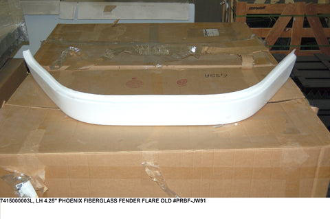 Lh 4.25" Fiberglass Fender Flare