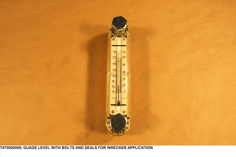 Guage Level With Bolts And Seals For Wrecker Application PN: 7470000009
