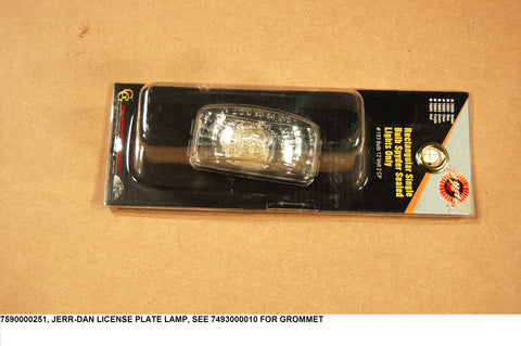 License Plate Lamp