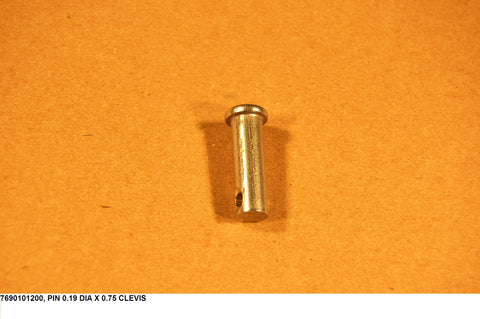Pin 0.19 Dia X 0.75 Clevis