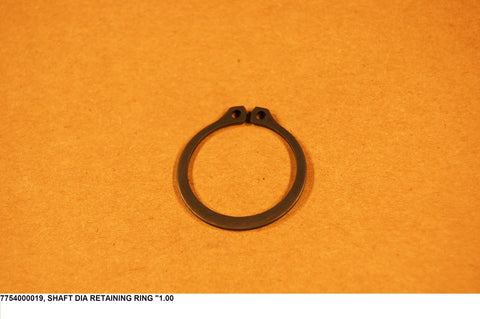 Shaft Dia Retaining Ring "1.00
