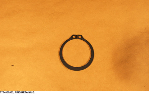 Ring Retaining 1 1/2" Dia PN: 7754000033