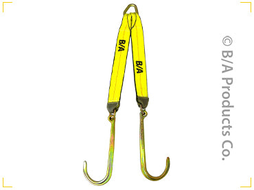 BA PRODUCTS V STRAP 15 J HOOKS, 24 LEGS, PN: N711-8CL, see notes