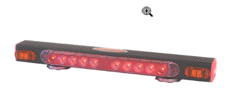TOWMATE WIRELESS TOW LIGHTS WITH MARKER LAMPS, 4 PIN ROUND, BATTERY INCLUDED PN TM21-D-4