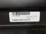 Fender Flare 3.50 Plastic without tub/fender liner             PN: 7415000036