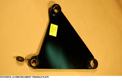 Lh Arm Weldment Triangle Plate