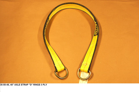 48" Axle Strap "D" Rings 3 Ply Wll3330