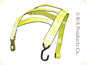 BASKET STYLE TIE DOWN STRAP 3 POINT PN: 38-7B