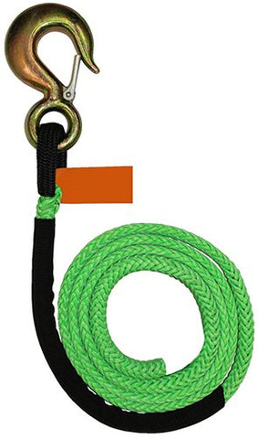 SYNTHETIC ROPE 1/2 X 100 FEET WITH FIXED HOOK