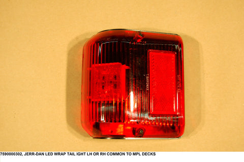 LED Wrap Tail Light Lh Or Rh Common To Mpl Decks