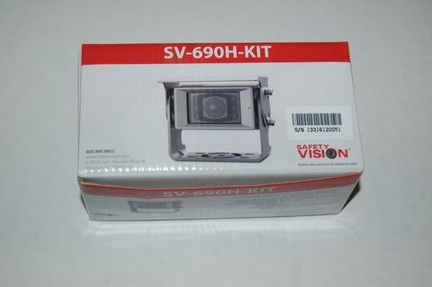 SAFETY VISION WIDE ANGLE HD COLOR CAMERA W/ACCESSORIES