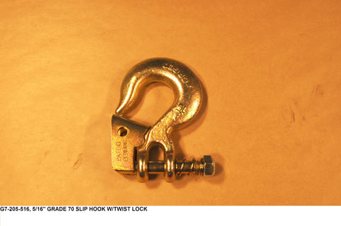 5/16" Grade 70 Slip Hook W/Twist Lock