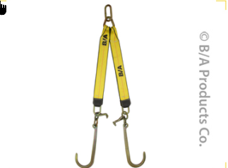 LO-PRO FABRIC BRIDLE 15" J HOOKS, 30" LEGS                  PN: LP11-8CLT30