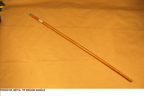 Metal Tip Broom Handle