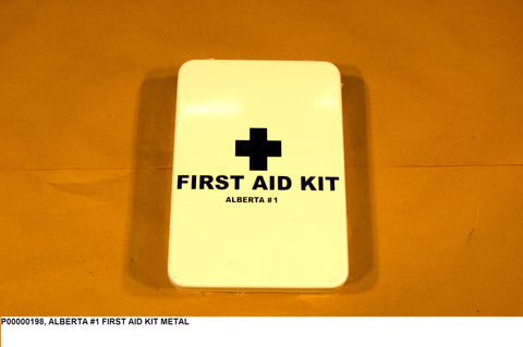 Alberta #1 First Aid Kit Metal