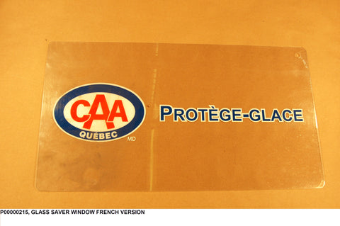 Glass Saver Window French Version
